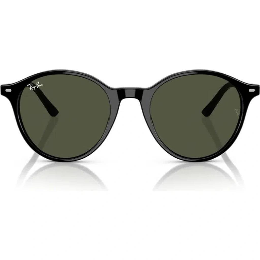 RAY BAN Ray-ban Phantos 53mm Round Sunglasses In Black Product Image