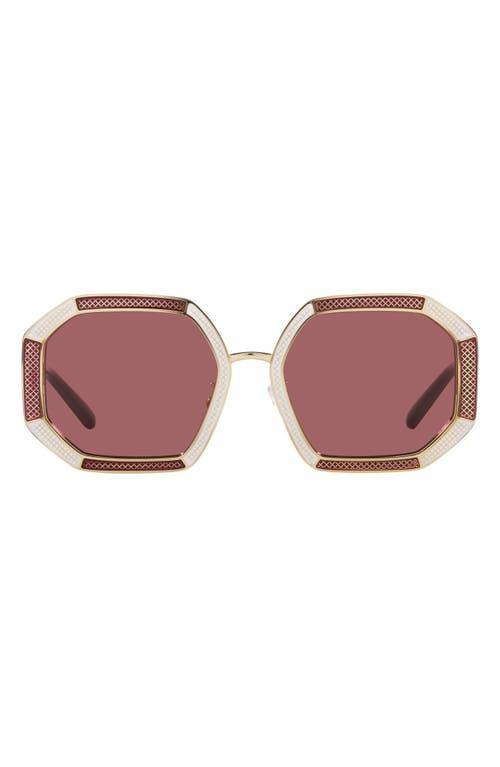 Womens 52MM Geometric Sunglasses Product Image