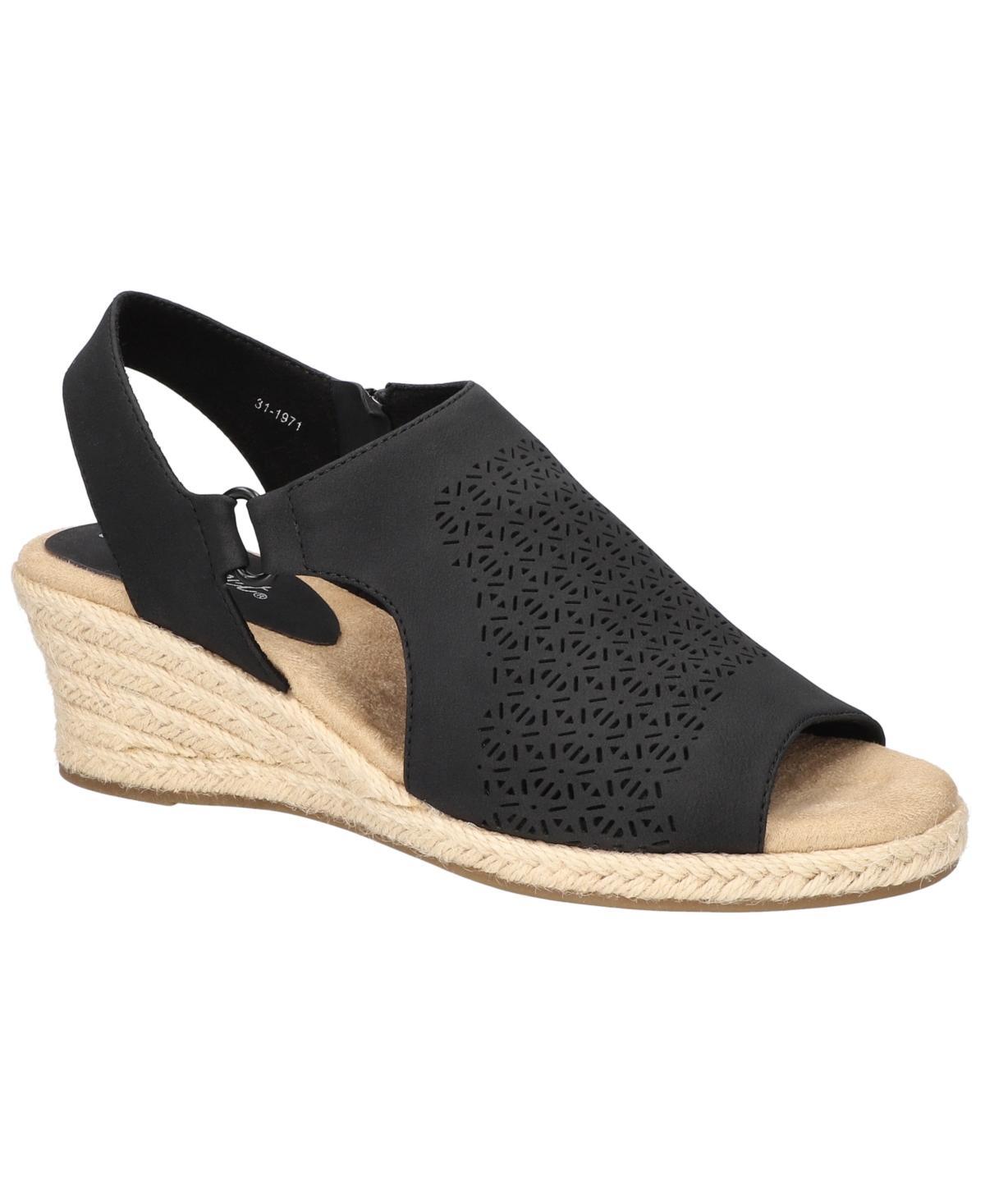 Easy Street Serena Womens Espadrille Wedge Sandals Product Image