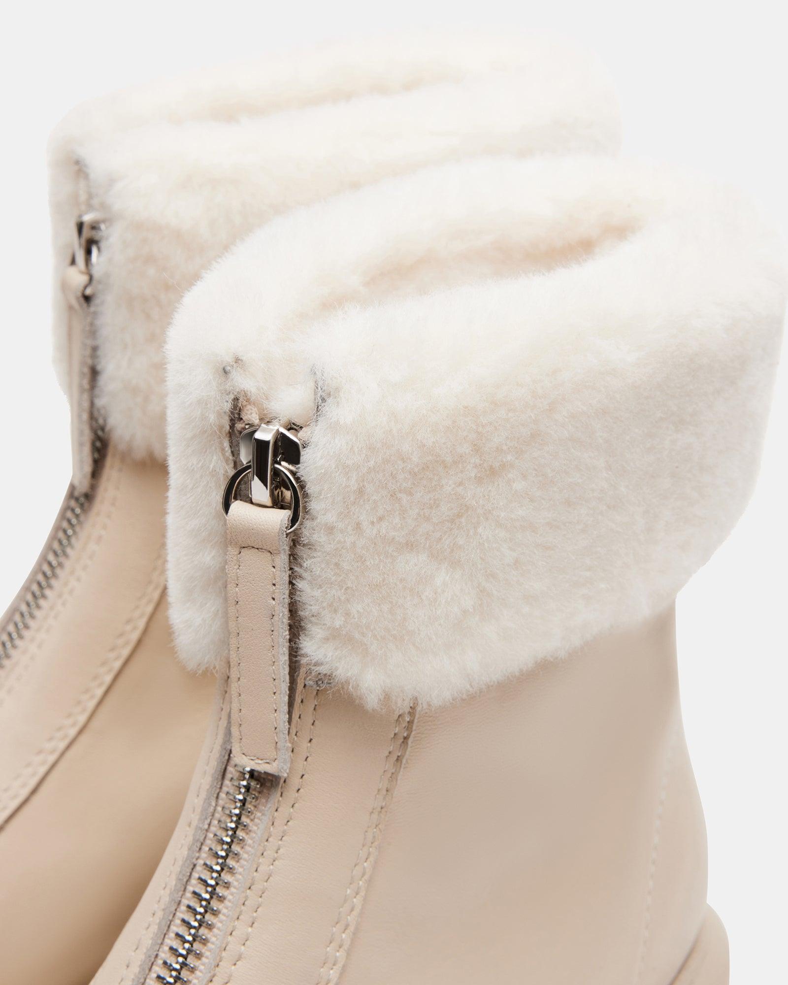 JONES FAUX FUR BONE LEATHER Female Product Image