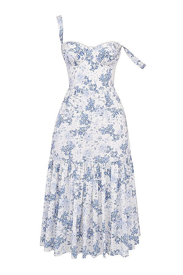 Elia Blue Print Midi Sundress Product Image