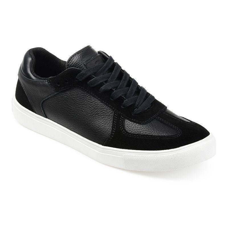 Thomas & Vine Gambit Mens Leather Sneakers White Product Image