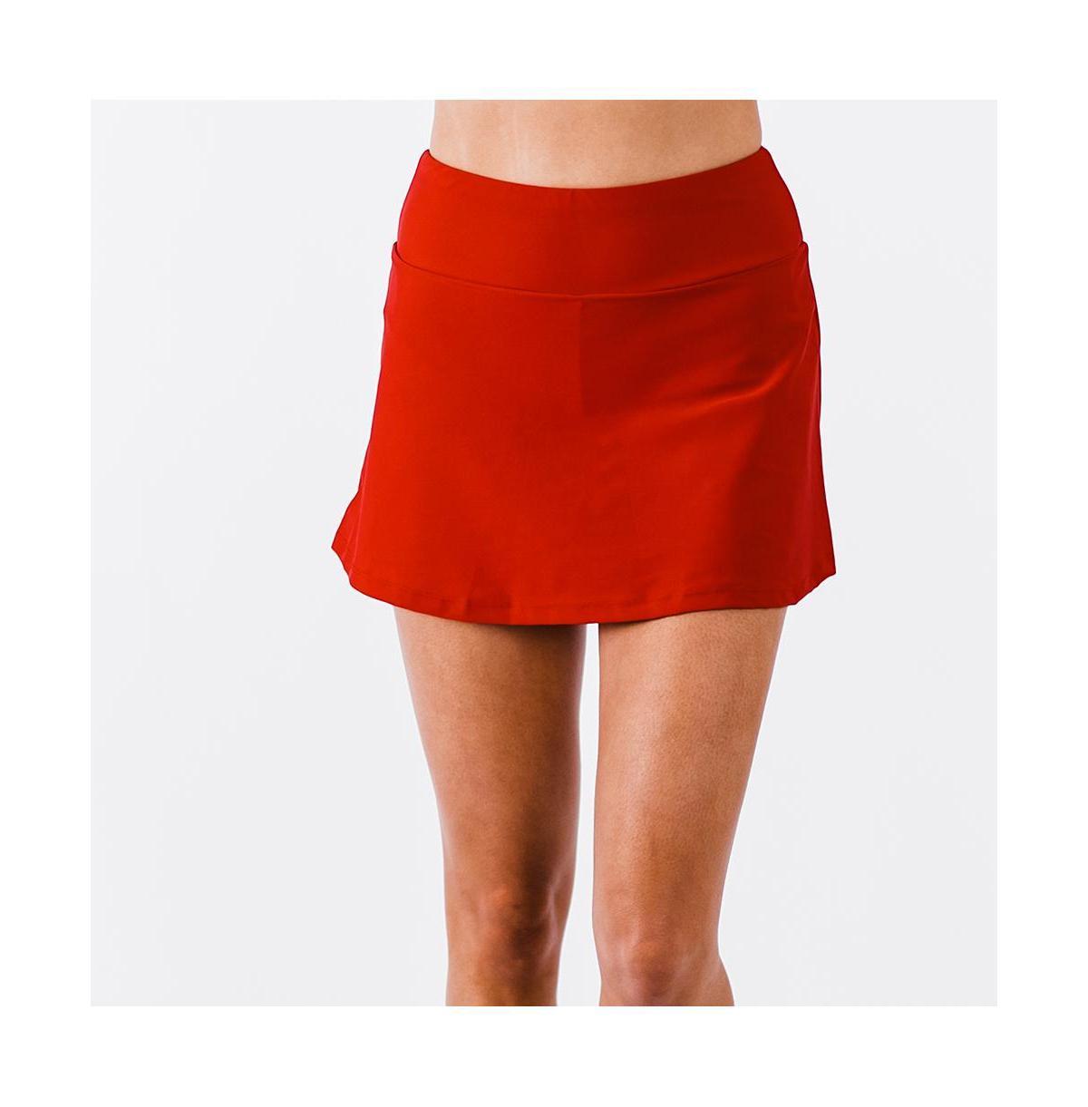 Calypsa Womens Short Swim Skort Product Image