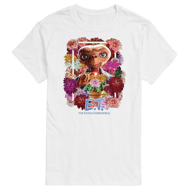 Big & Tall ET Flowers Tee, Mens Product Image