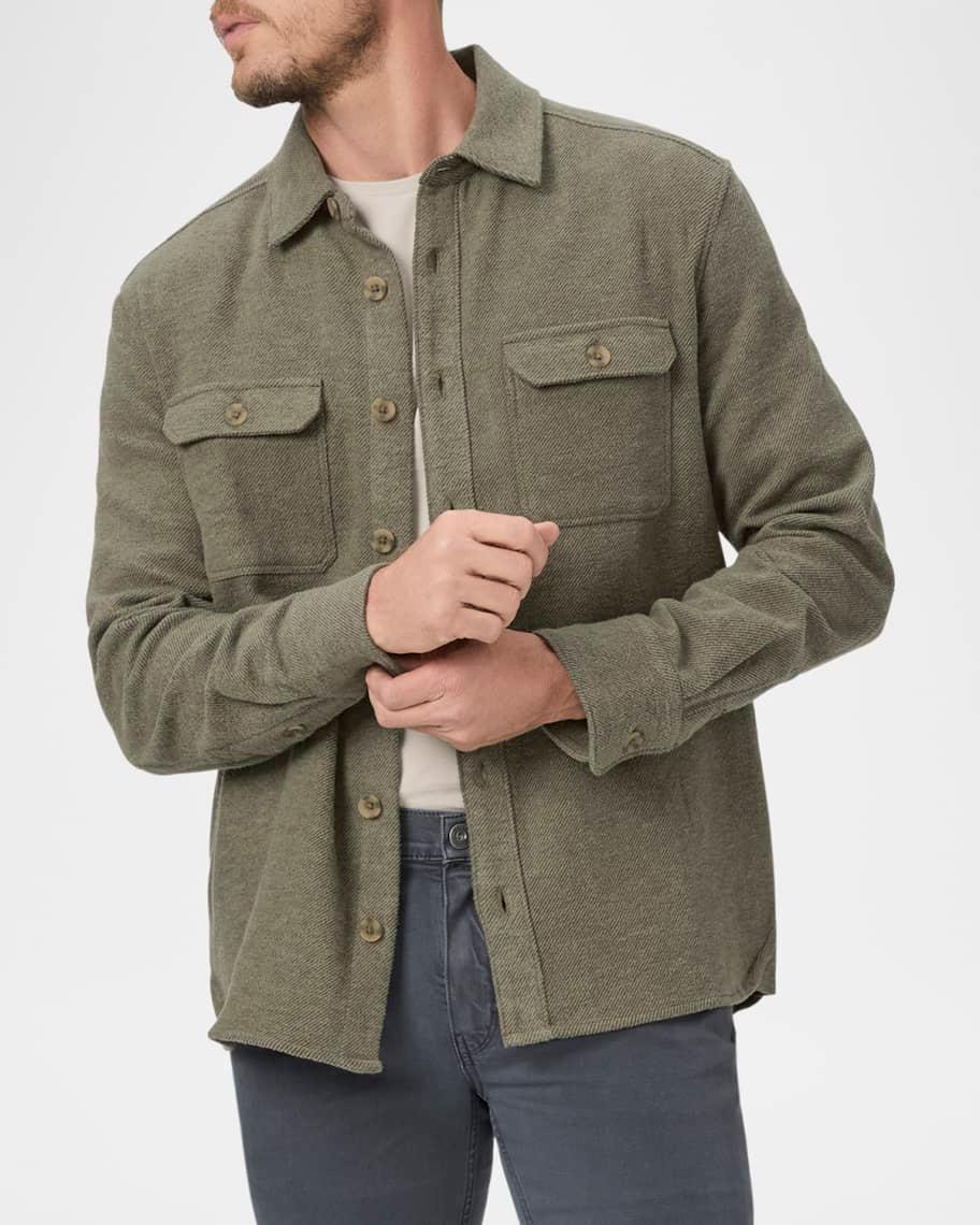 Men's Wilbur Brushed Twill Overshirt Product Image