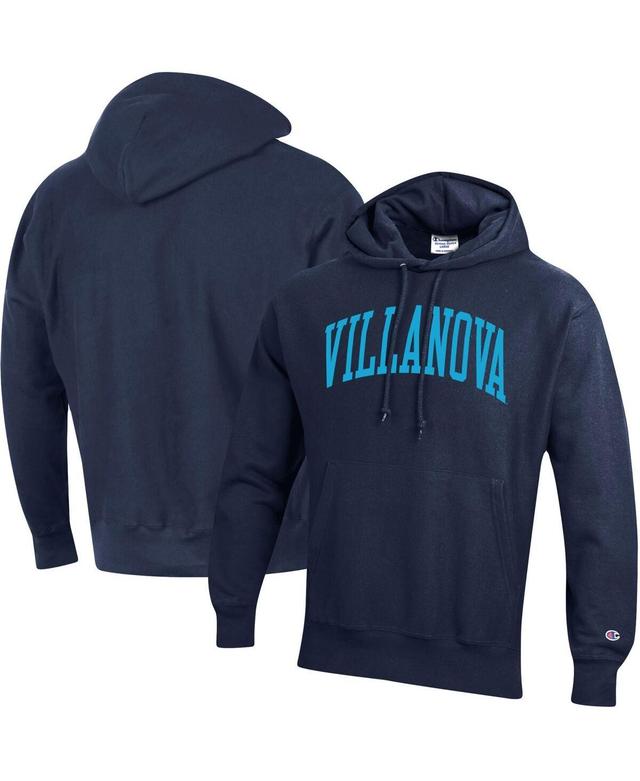 Mens Champion Navy Villanova Wildcats Team Arch Reverse Weave Pullover Hoodie Product Image