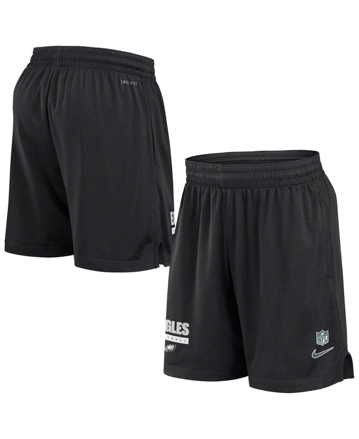 Nike Mens Black Philadelphia Eagles 2024 Sideline Performance Mesh Shorts - Black Product Image