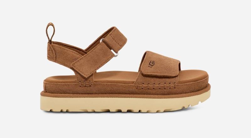 UGG Womens Goldenstar Suede Sandals Product Image