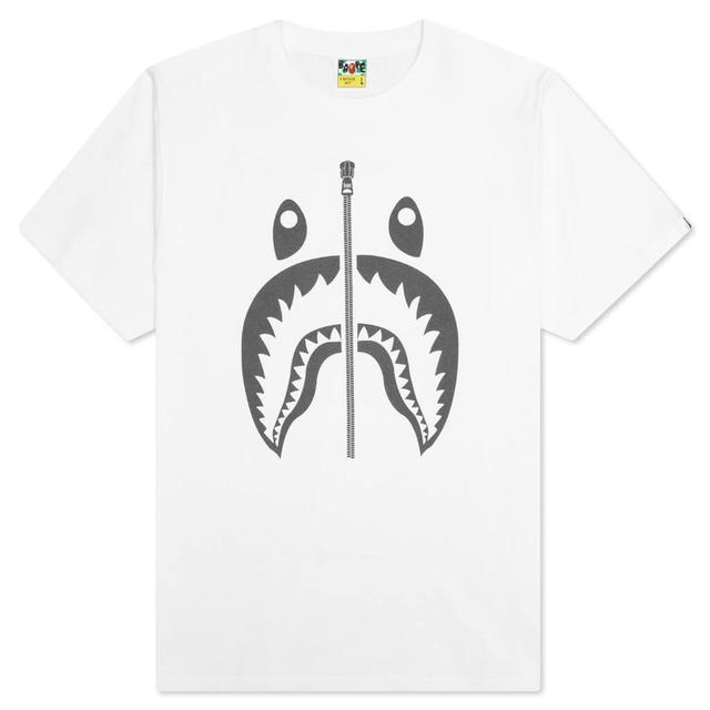 Pigment Shark Tee - White Male Product Image