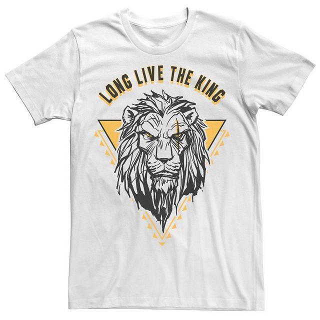 Disneys The Lion King Live Action Scar Long Live The King Mens Tee Product Image