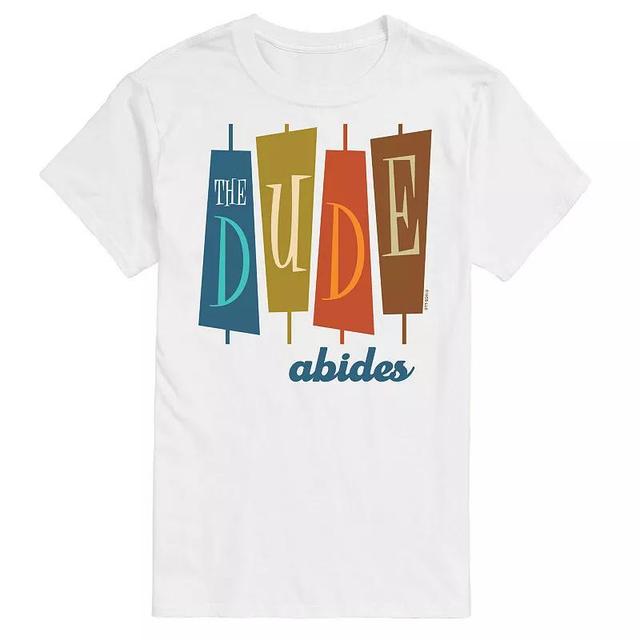 Big & Tall The Big Lebowski Retro Dude Abides Tee, Mens Product Image