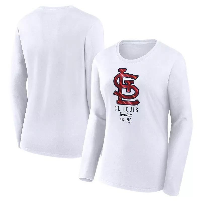 Womens Fanatics Branded St. Louis Cardinals Long Sleeve T-Shirt Product Image