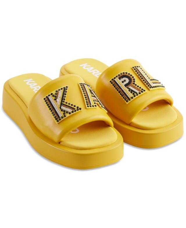 Karl Lagerfeld Paris Opal Platform Slide Sandal Product Image