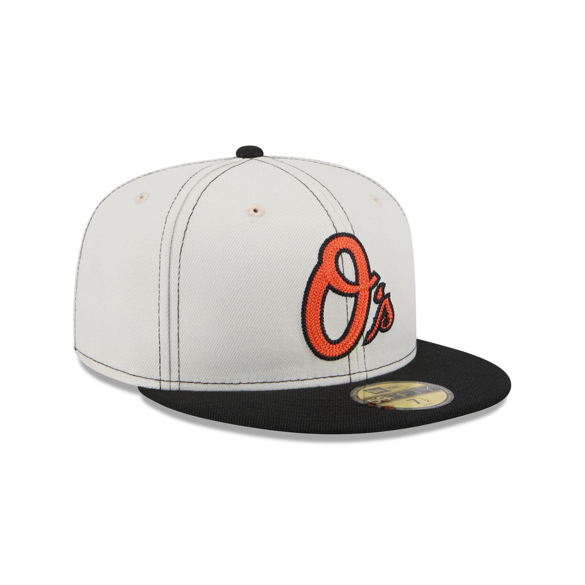 Baltimore Orioles Sandy Linen 59FIFTY Fitted Hat Male Product Image