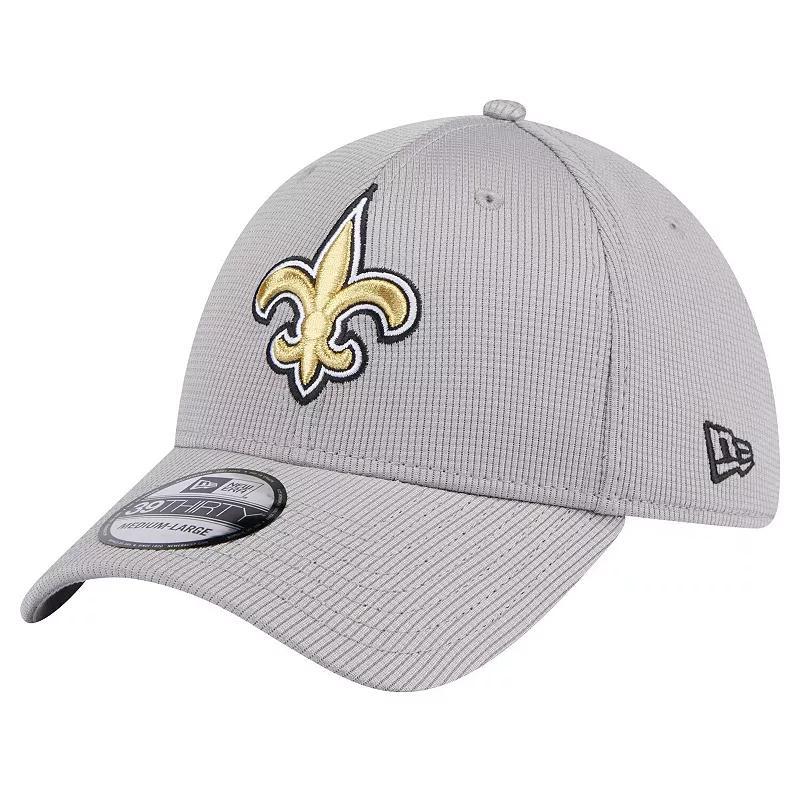 Mens New Era Gray New Orleans Saints Active 39THIRTY Flex Hat Product Image