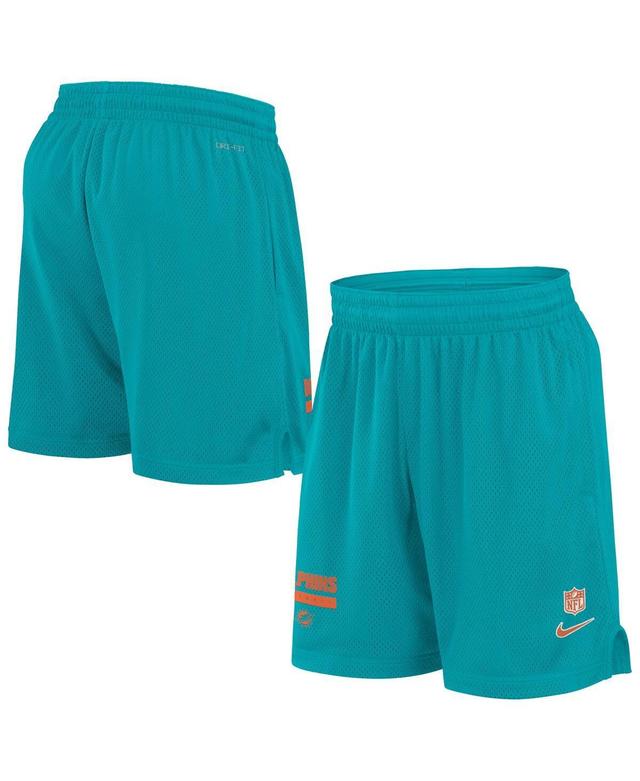 Nike Mens Green Green Bay Packers 2024 Sideline Performance Mesh Shorts - Green Product Image