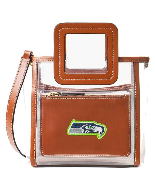 Staud Womens Seattle Seahawks Clear Mini Shirley Bag Product Image