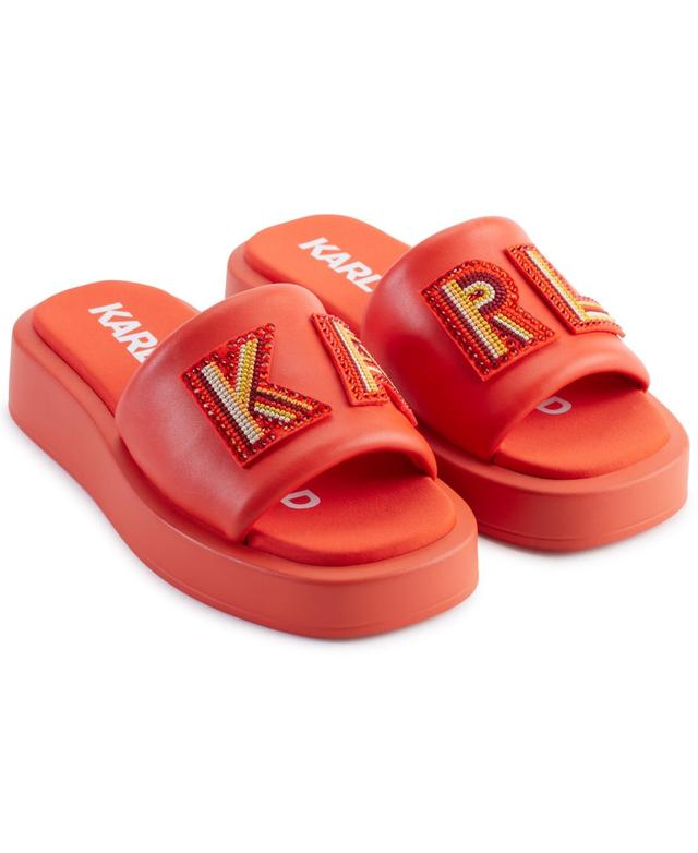 Karl Lagerfeld Paris Opal Platform Slide Sandal Product Image