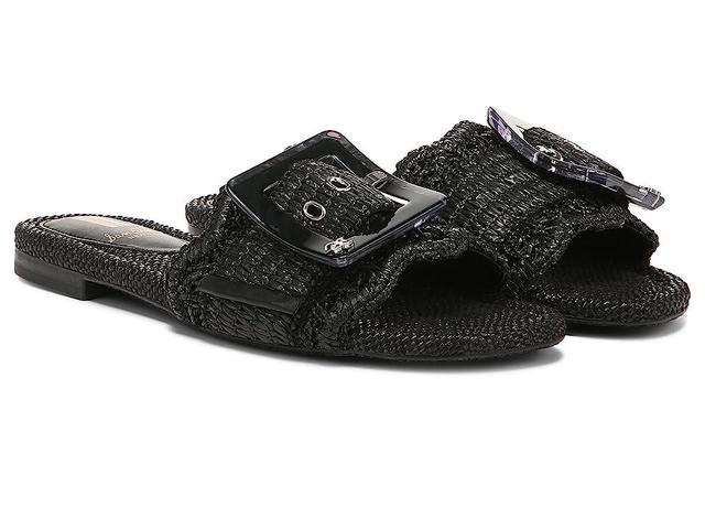 Sam Edelman Bambi Raffia Buckle Slide Sandal Product Image