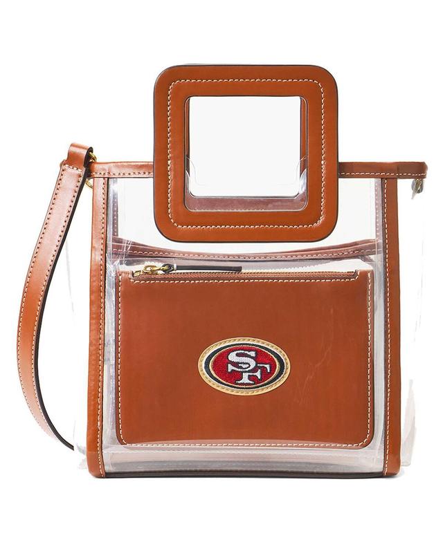 Womens Staud San Francisco 49ers Clear Mini Shirley Bag Product Image