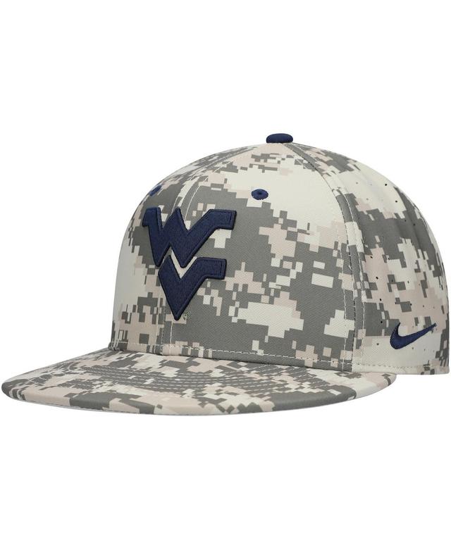 Mens Nike Camo West Virginia Mountaineers Aero True Baseball Performance Fitted Hat Product Image