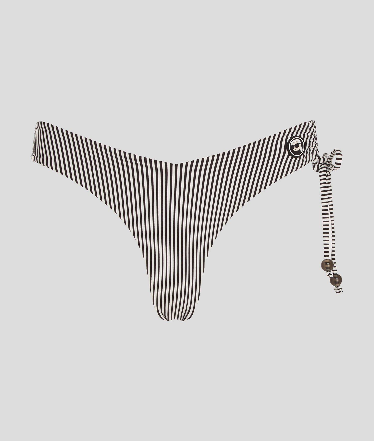 IKON STRIPED BIKINI BOTTOMS Product Image