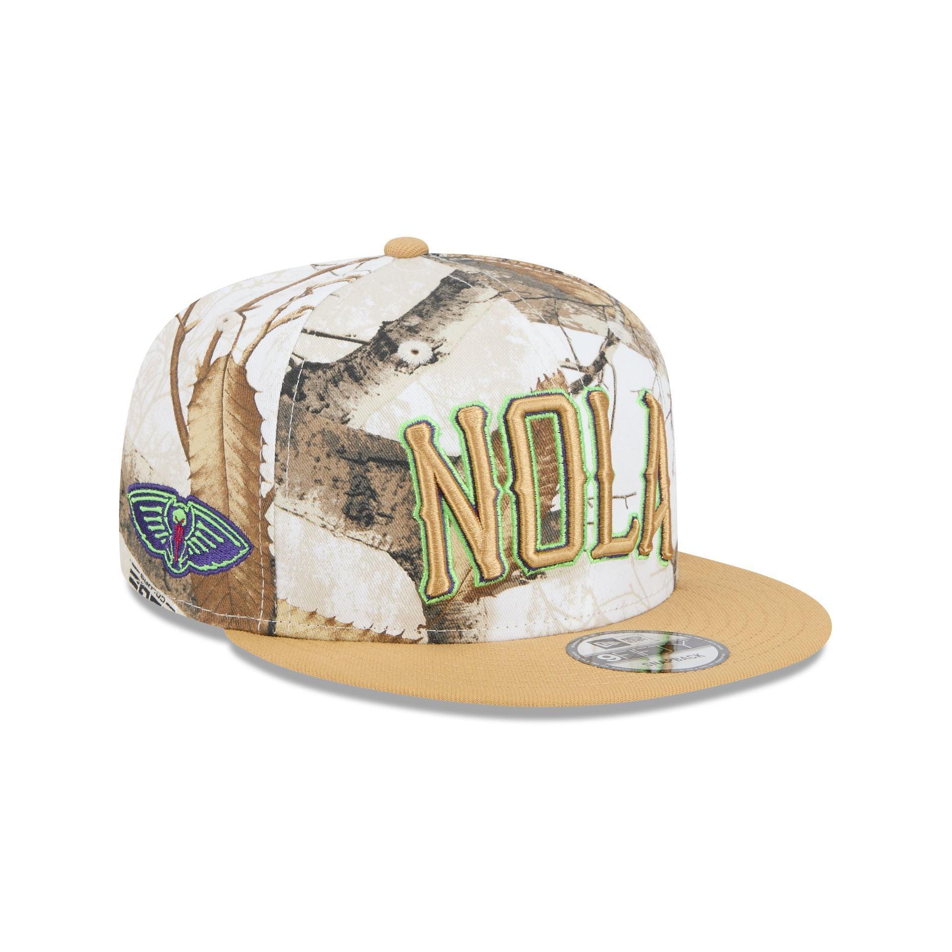 New Orleans Pelicans 2024 Country x City Realtree 9FIFTY Snapback Hat Male Product Image