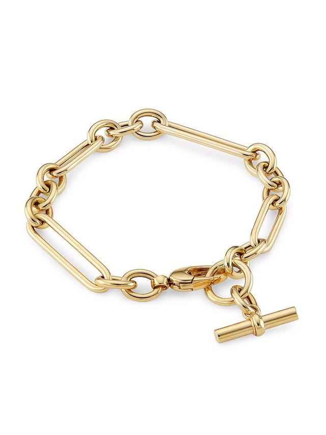 Womens 14K Yellow Gold Chain Bracelet Product Image