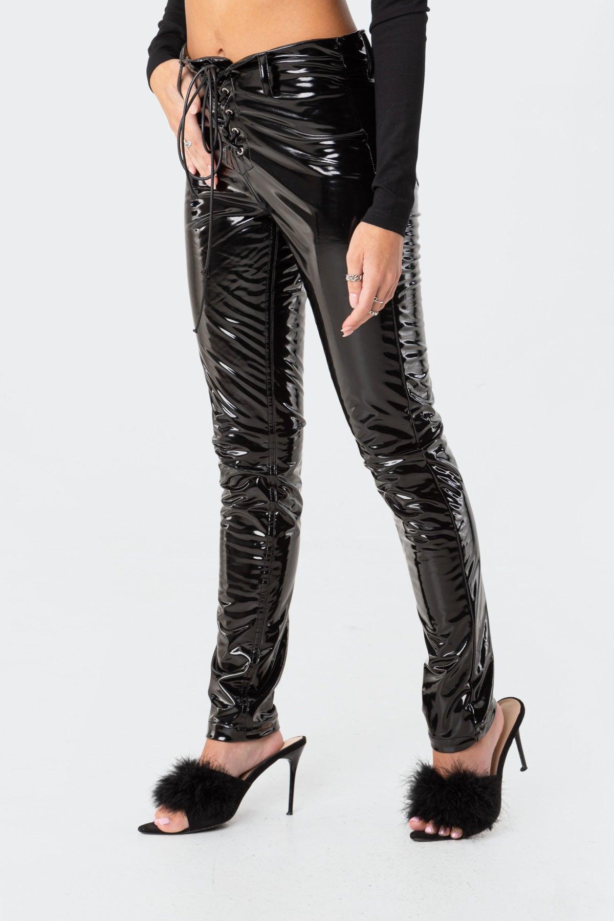 Natalie Vinyl Pants Product Image