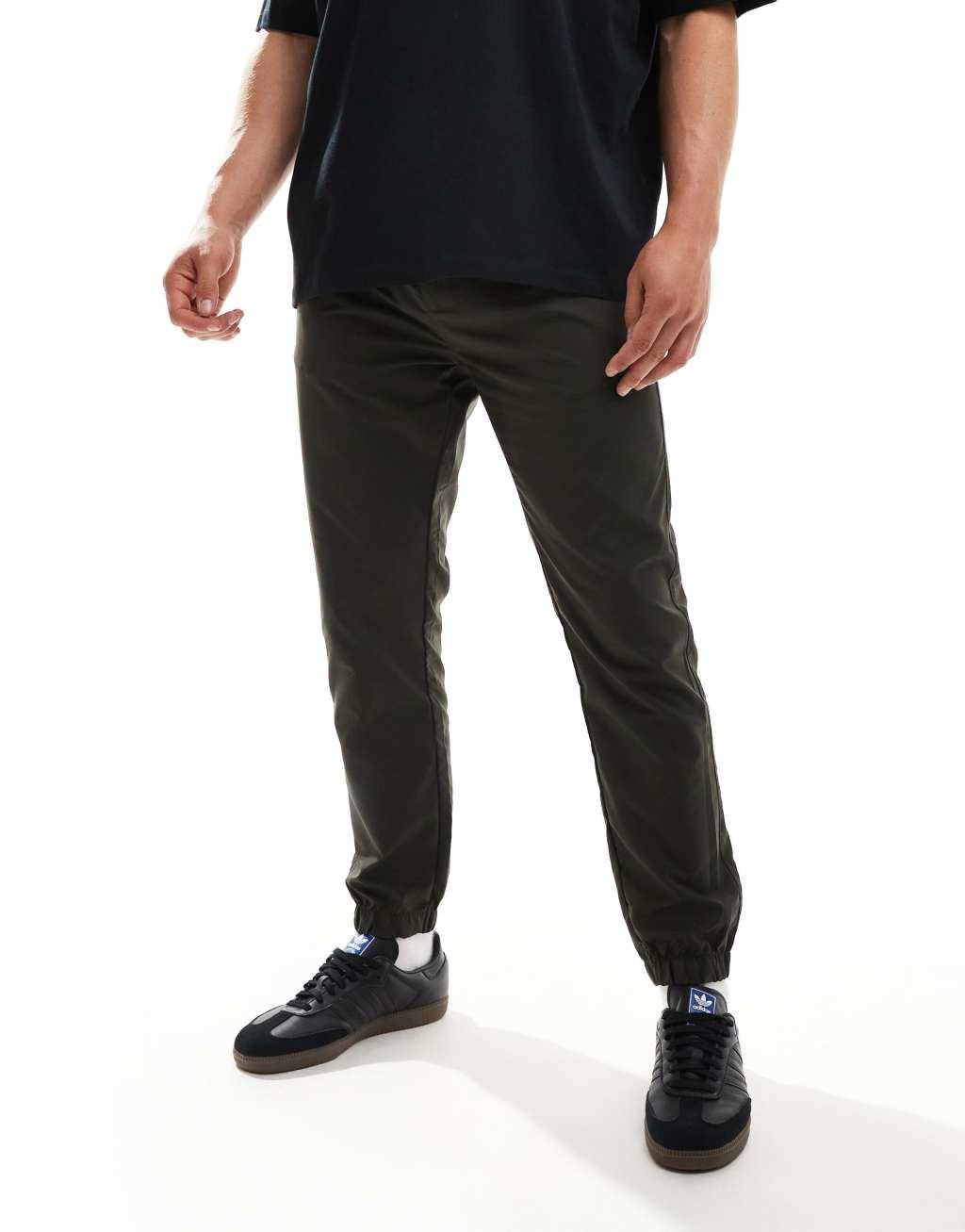 French Connection tech pants in khaki Product Image