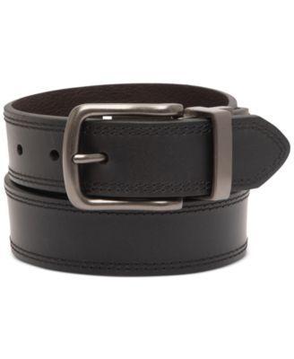 Levis Mens Embossed Reversible Belt - Black Product Image