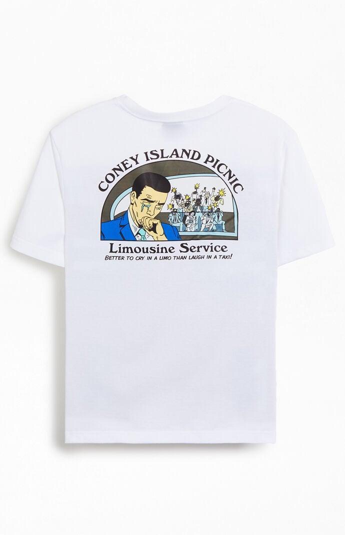 Coney Island Picnic Men's Limousine Service T-Shirt Product Image