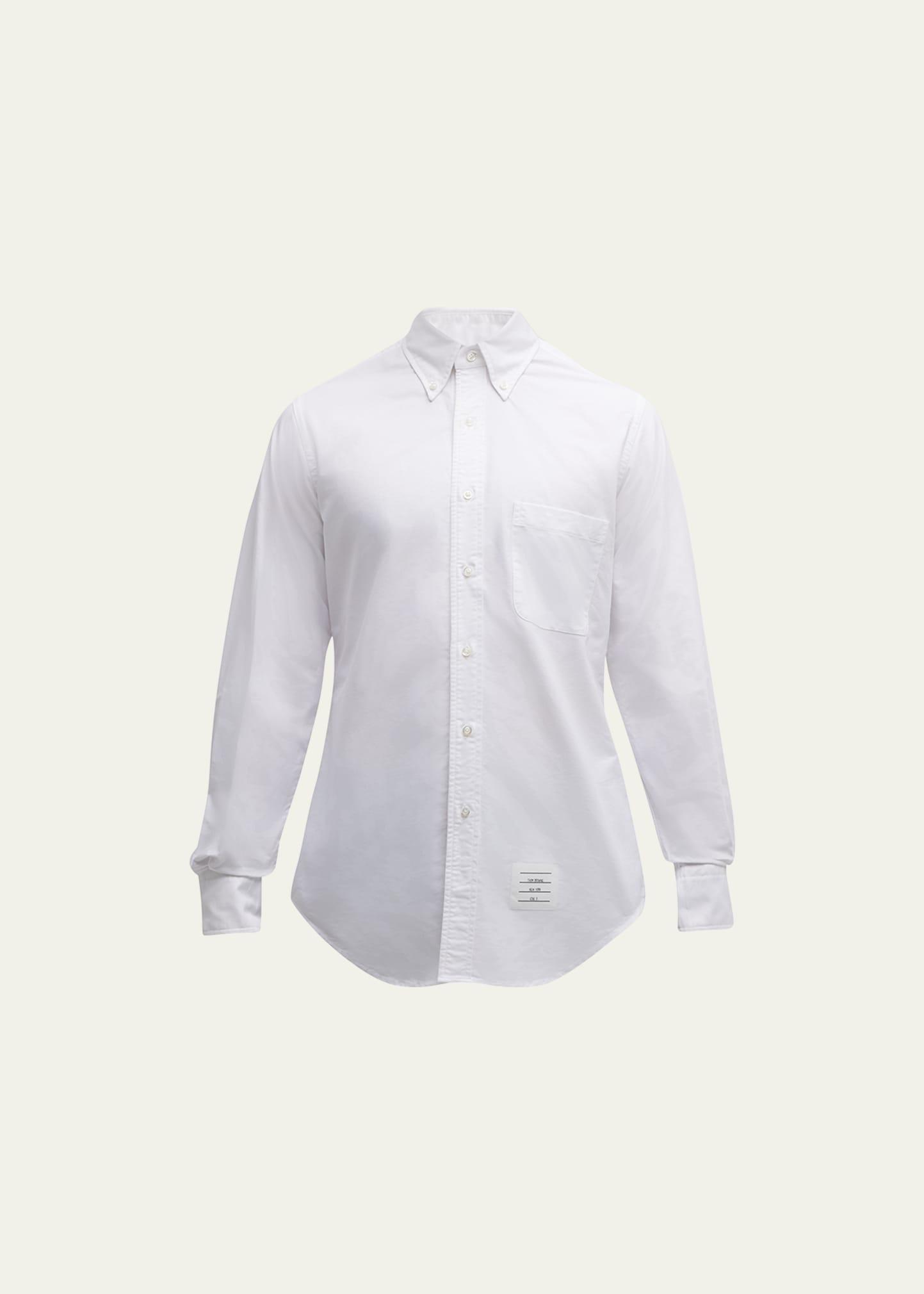 Thom Browne Cotton Button-Down Shirt Product Image