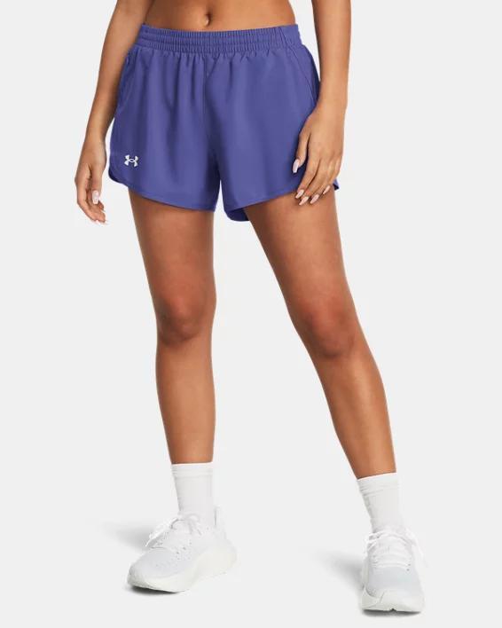 Plus Size Under Armour Fly-By Shorts, Womens Product Image