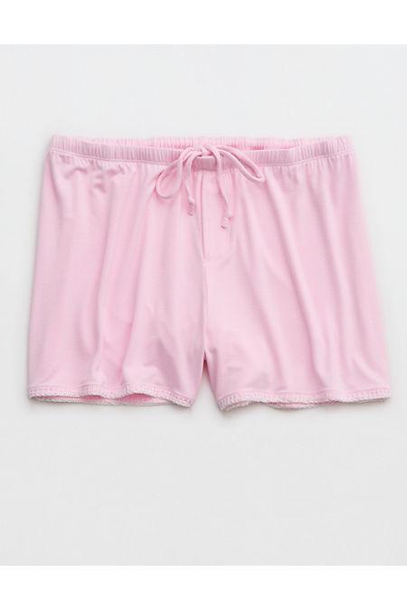 Aerie Real Soft Blanket Stitch Boxer Women's Product Image