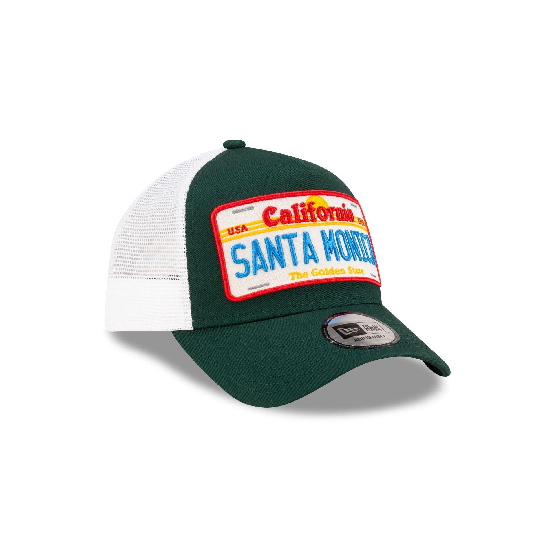 New Era Santa Monica Plate 9FORTY A-Frame Snapback Hat Male Product Image