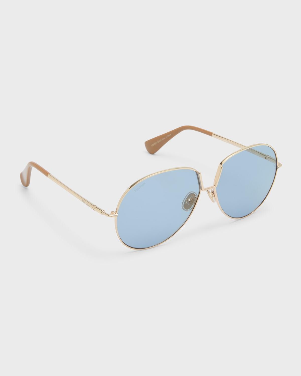 Womens Design8 60MM Aviator Sunglasses Product Image