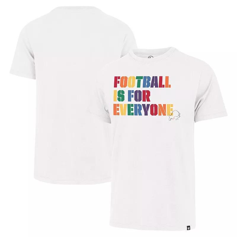 Mens 47 Detroit Lions Pride Franklin T-Shirt Product Image