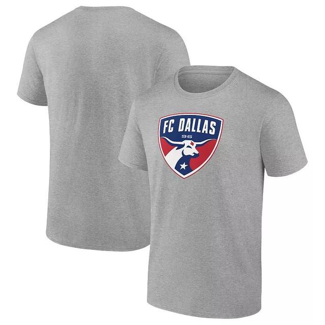 Mens Fanatics Branded Steel FC Dallas Logo T-Shirt Product Image