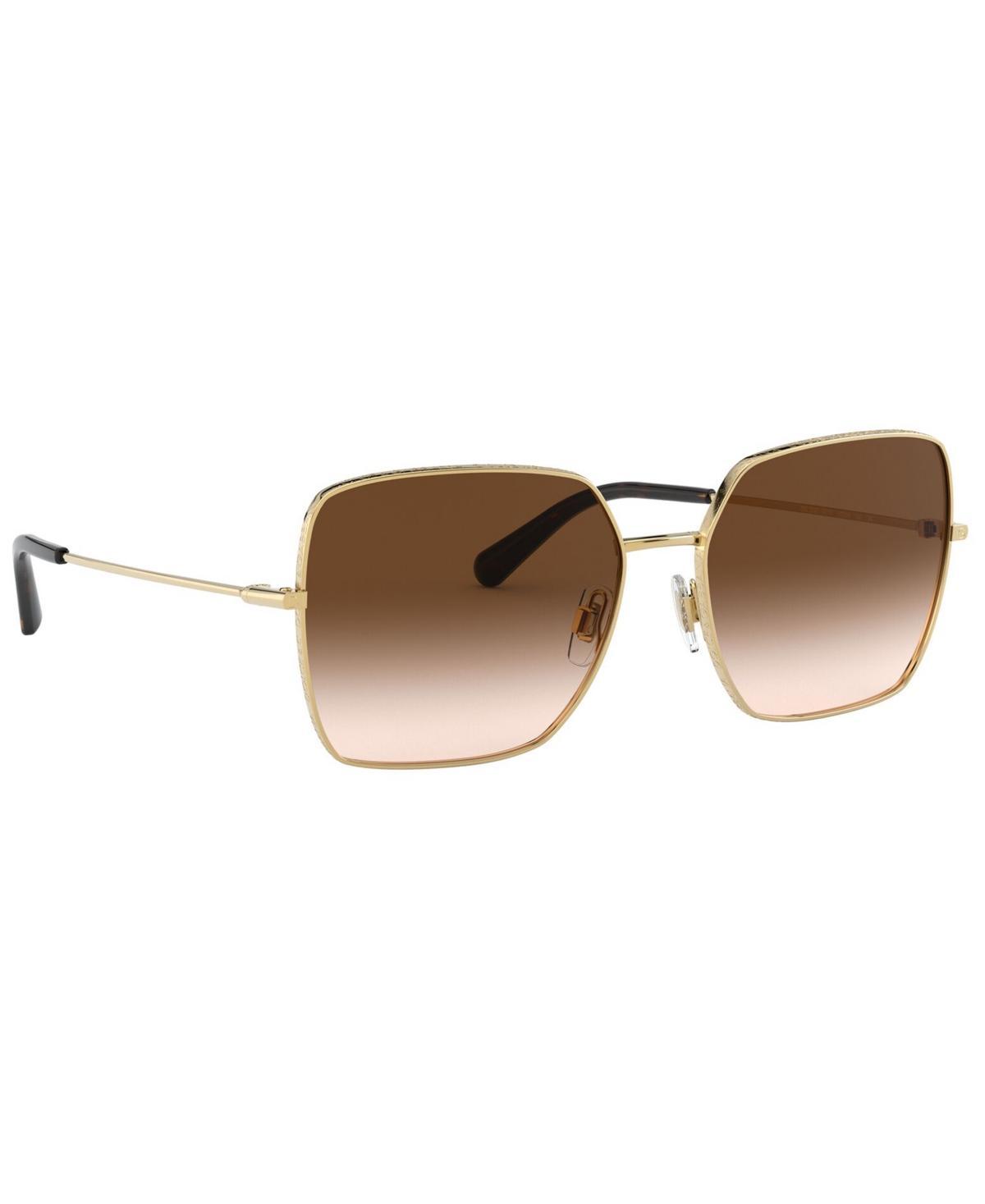 Dolce & Gabbana 57mm Gradient Square Sunglasses Product Image