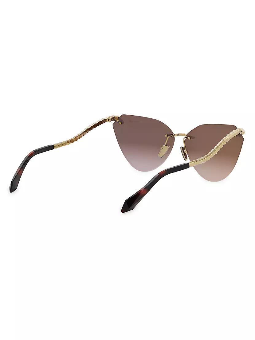 Serpenti 65MM Cat-Eye Sunglasses Product Image