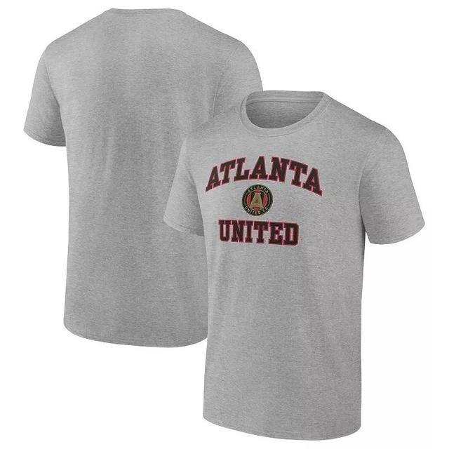 Mens Fanatics Steel Atlanta United FC Heart & Soul T-Shirt Product Image