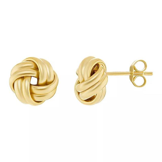 PRIMROSE 14k Gold Knot Stud Earrings, Womens, 14k Yellow Gold Product Image