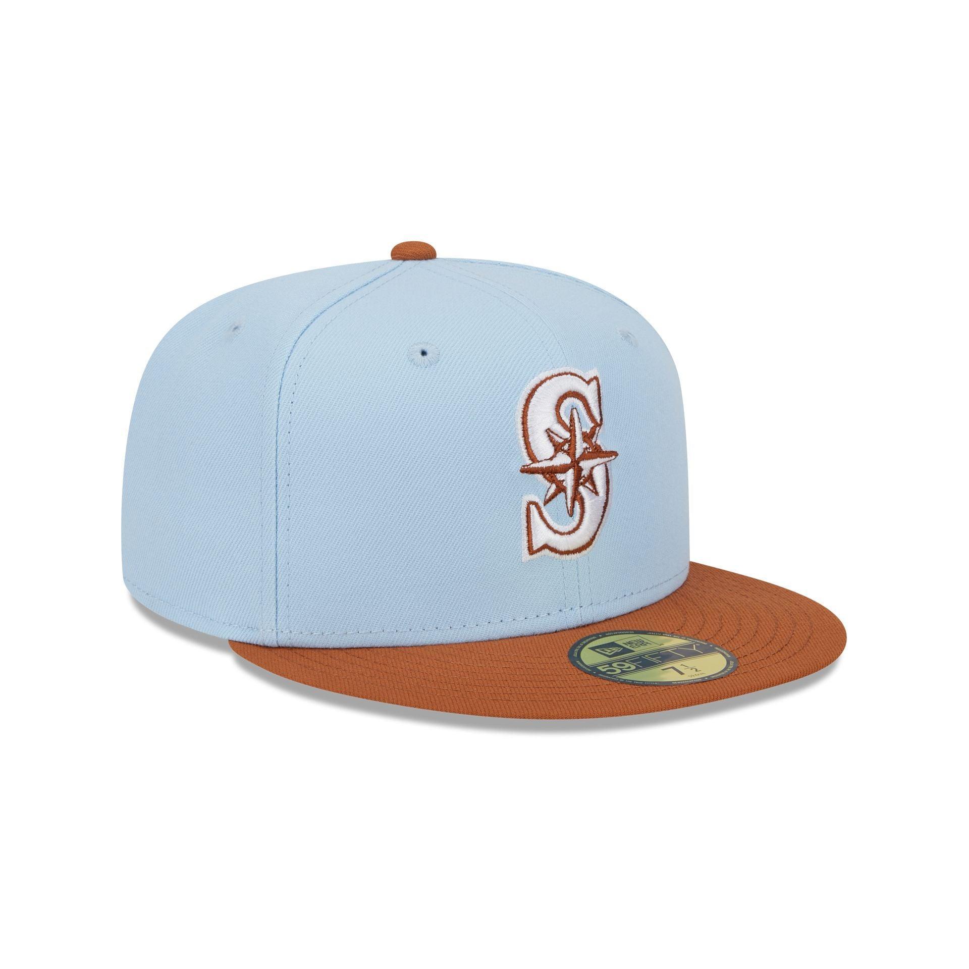 Seattle Mariners Color Pack Glacial Blue 59FIFTY Fitted Hat Male Product Image