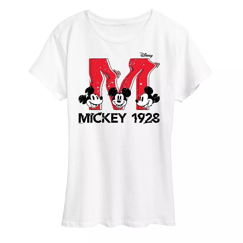 Disneys Mickey Mouse Womens 1928 Graphic Tee Product Image