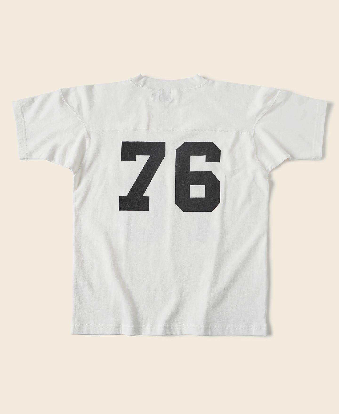 US Naval Football T-Shirt - White Product Image