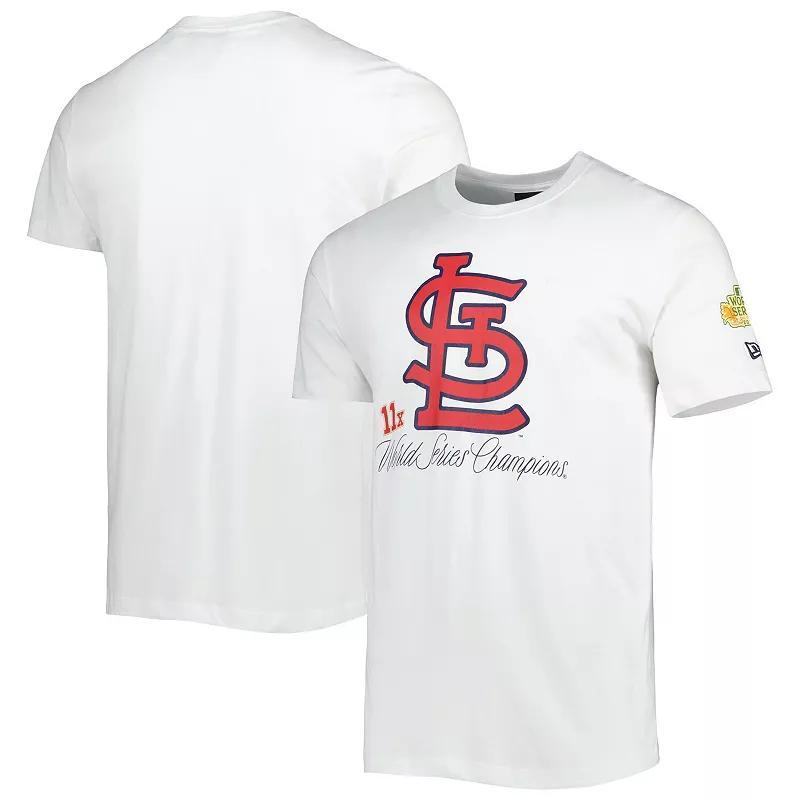 Mens New Era St. Louis Cardinals Historical Championship T-Shirt Product Image