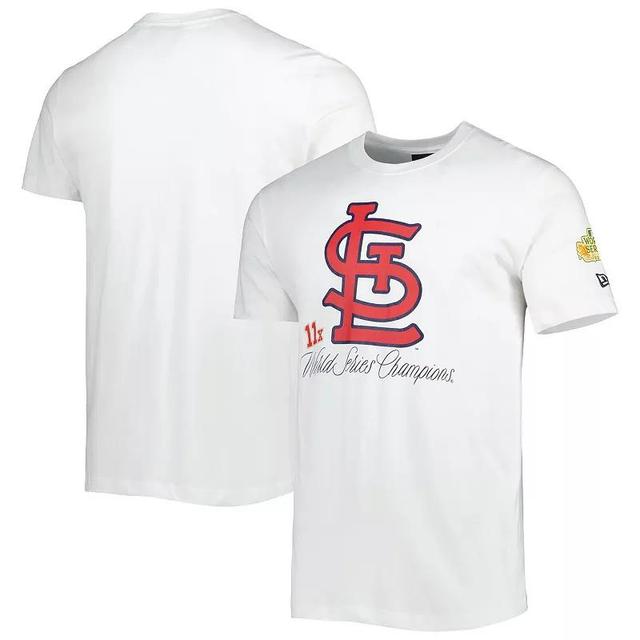 Mens New Era St. Louis Cardinals Historical Championship T-Shirt Product Image