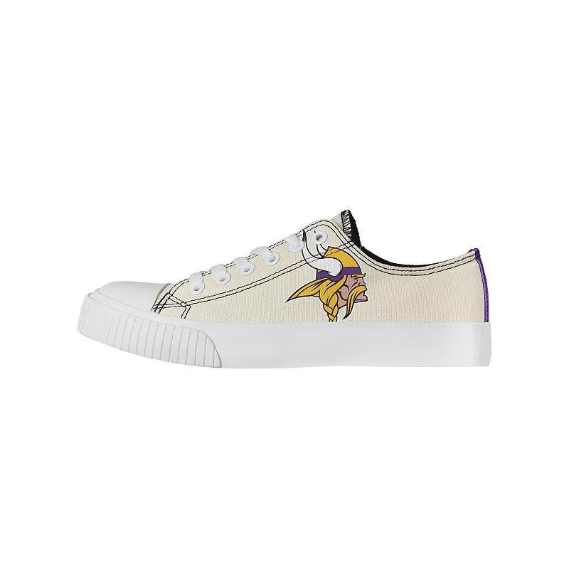 Womens FOCO Cream Clemson Tigers Low Top Canvas Shoes Product Image