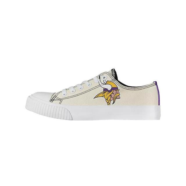 Womens FOCO Cream Los Angeles Angels Low Top Canvas Shoes Product Image